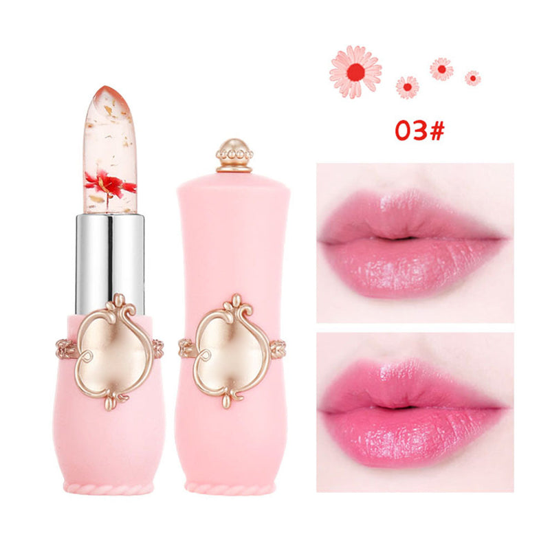 🌸Crystal Jelly Flower Color Changing Lipstick🌸