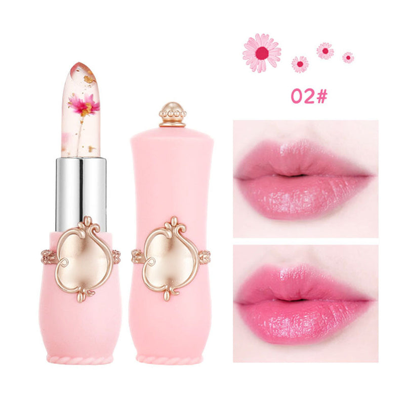 🌸Crystal Jelly Flower Color Changing Lipstick🌸