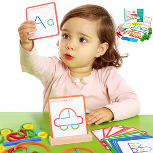 Montessori Children's Puzzle Logic Training Ring Game