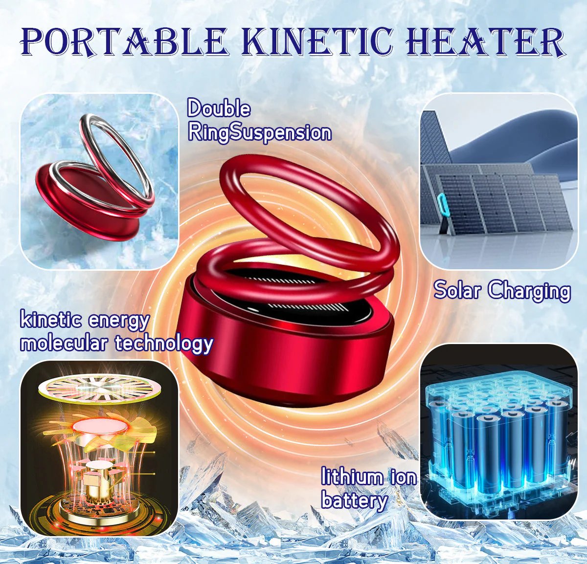 🔥Portable Kinetic Molecular Heater🔥