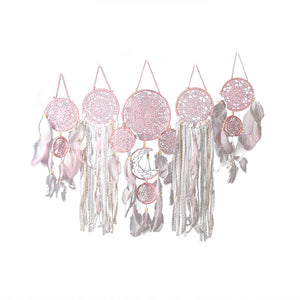 Dreamcatcher Moon and Stars Hanging Over the Bed(5 PCS)