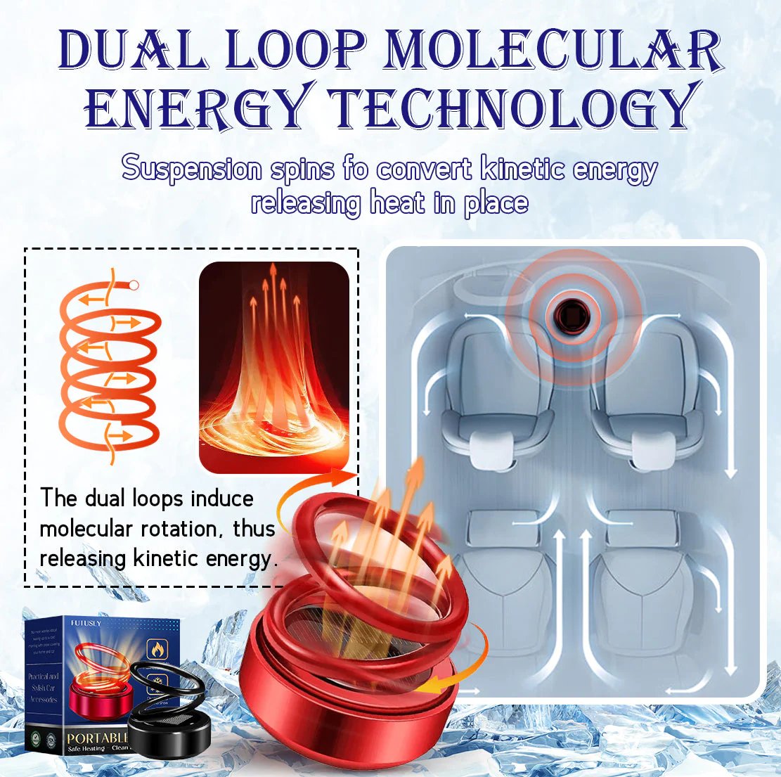 🔥Portable Kinetic Molecular Heater🔥