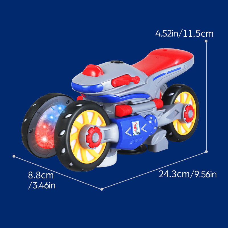 🛵Electric Light and Music Deformation Motorcycle