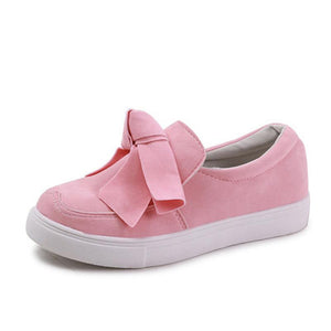 Female Summer Bow Canvas Shoes