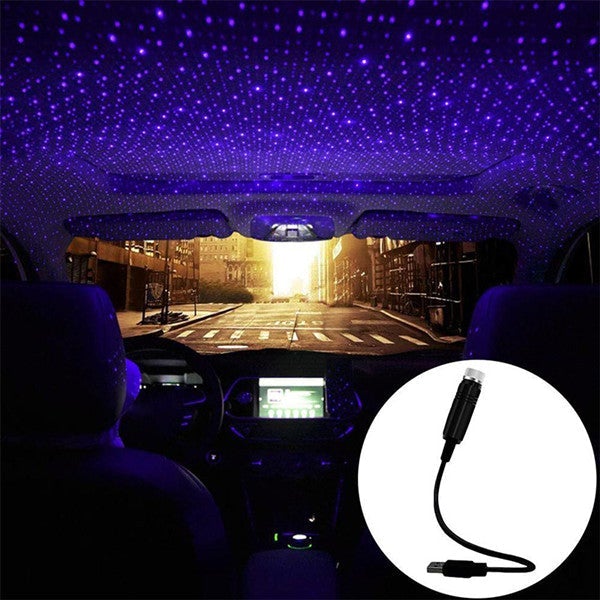 Car and Home Ceiling Romantic USB Night Light